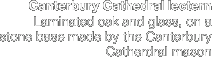 Canterbury Cathedral lectern